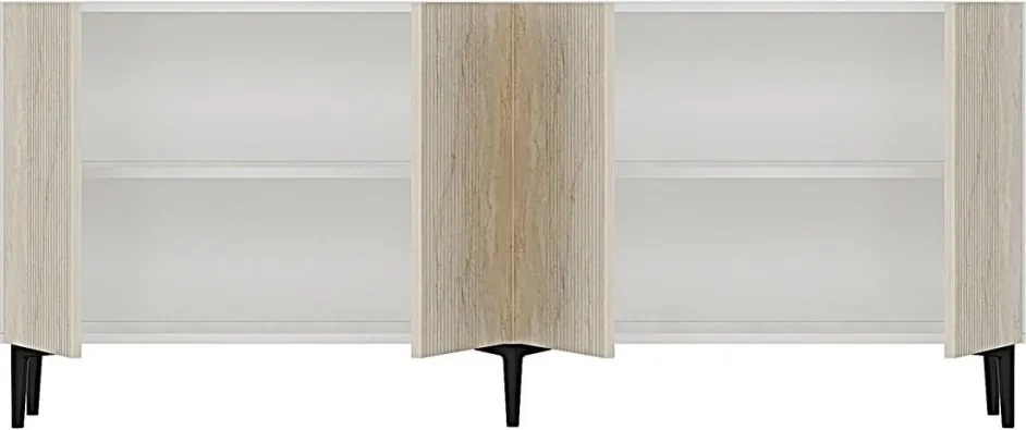 Corsa 180 - White, Travertine