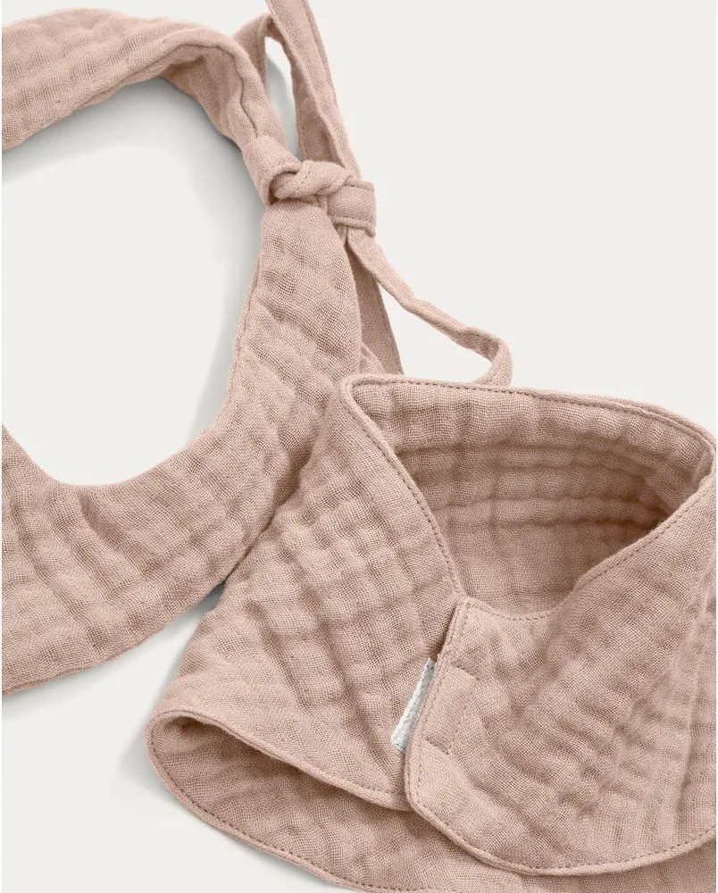 Rózsaszín muszlin előke szett 2 db-os Prune – Kave Home