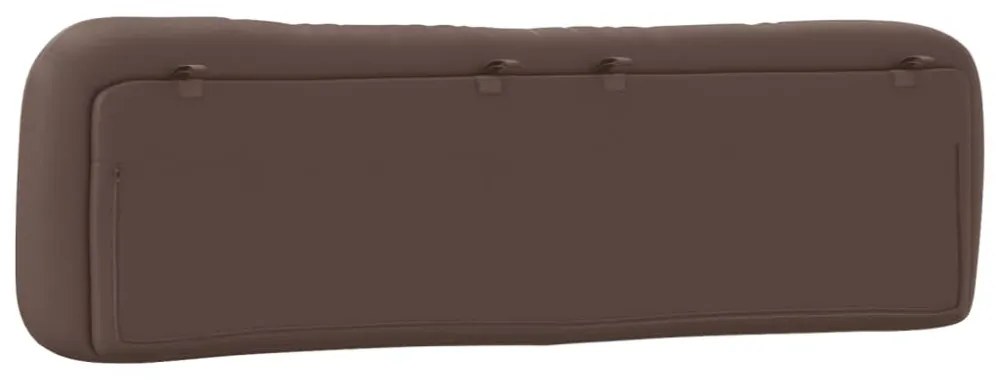 barna műbőr fejtámla párna Hvar 180 cm