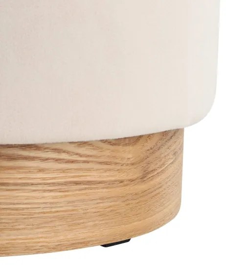 Eglo 424035 - KÉSZLET 2x Taburet MASHIKE átm. 30,5/37 cm bézs