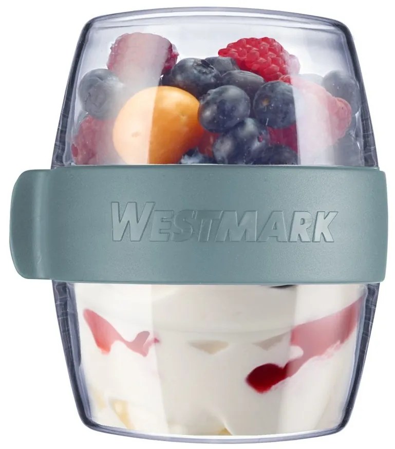 Westmark MAXI kétrészes uzsonnás doboz, 700 ml, kék, L
