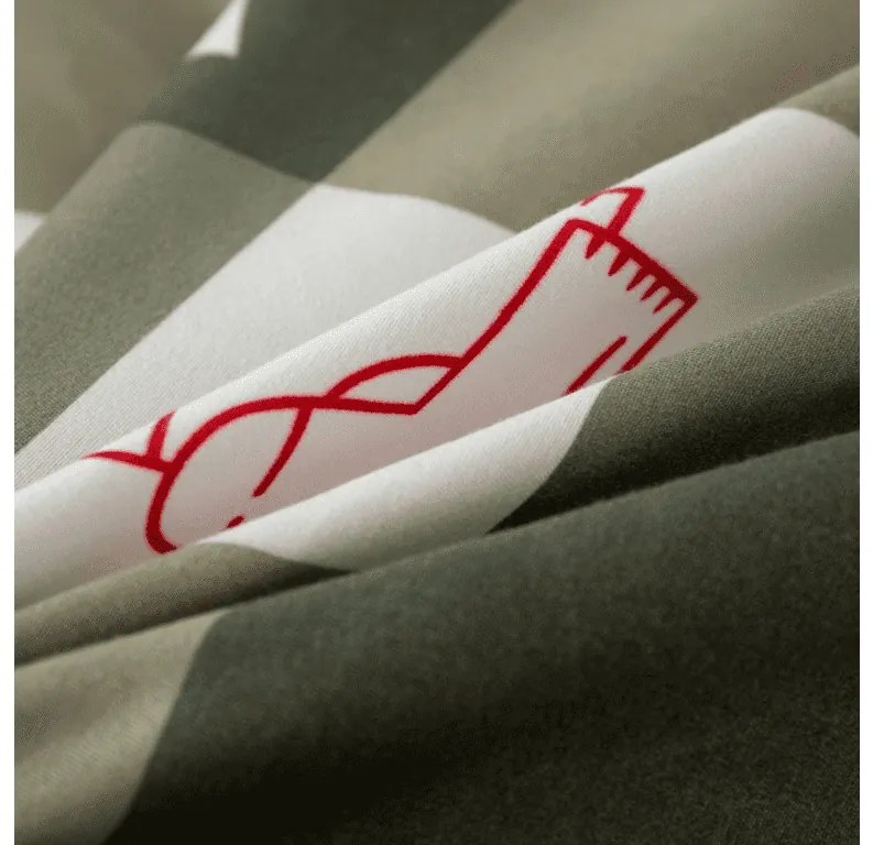 Mikroszálas ágyneműhuzat CHRISTMAS SOCKS zöld Ágyneműhuzat mérete: 70 x 90 cm | 140 x 220 cm