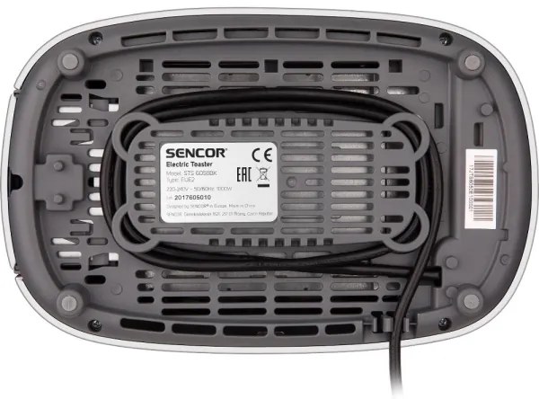 Sencor - 2 szeletes kenyérpirító 1000 W/230 V antracit