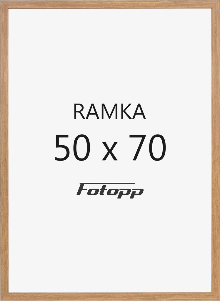 Képkeret 50x70cm Bronz fotókeret
