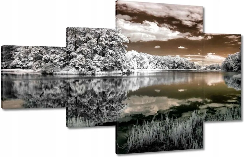 Festmények 130x80 Tájkép Infravörös Ir