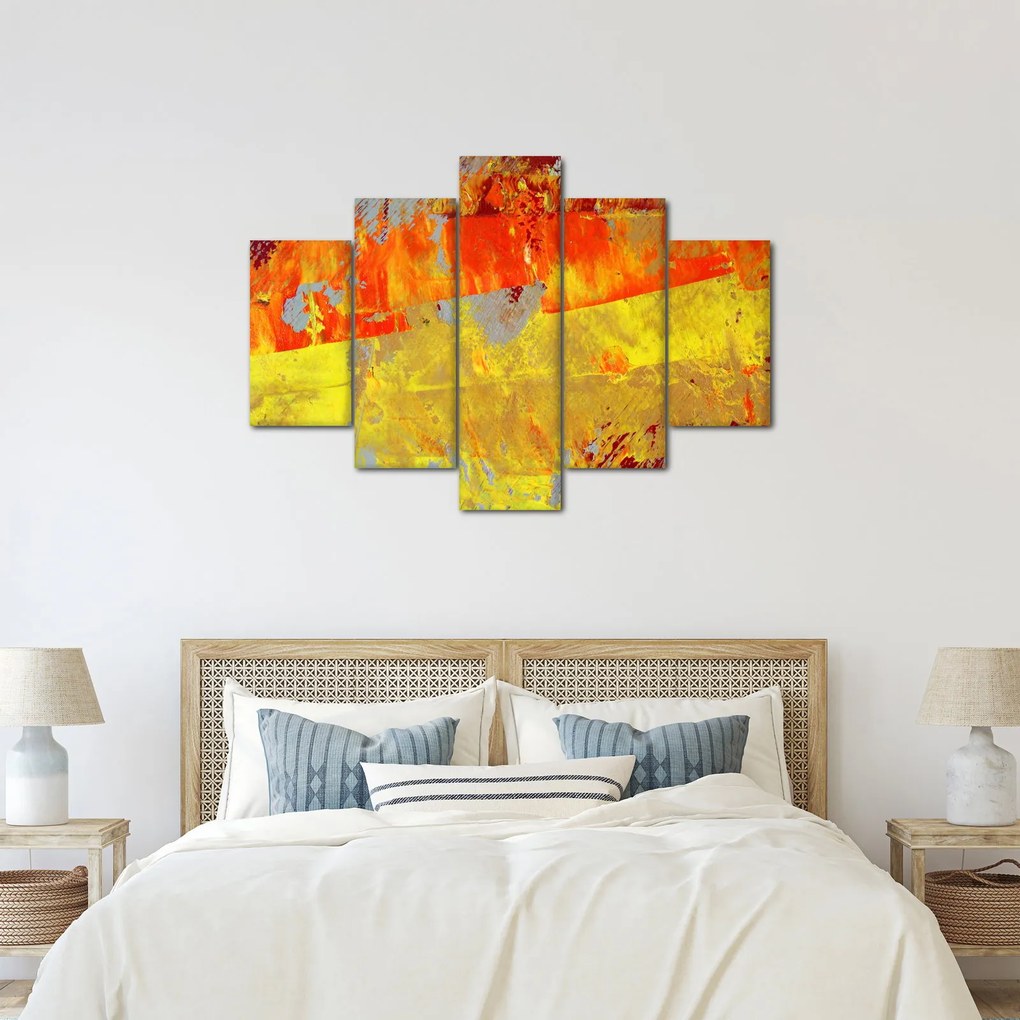 Absztrakció kép - festmény (150x105 cm)