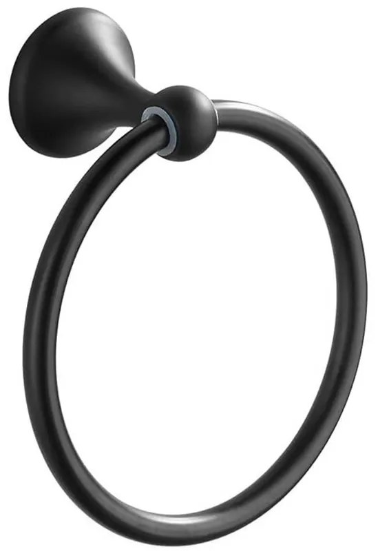 Fürdőszoba fogas Black 332867A