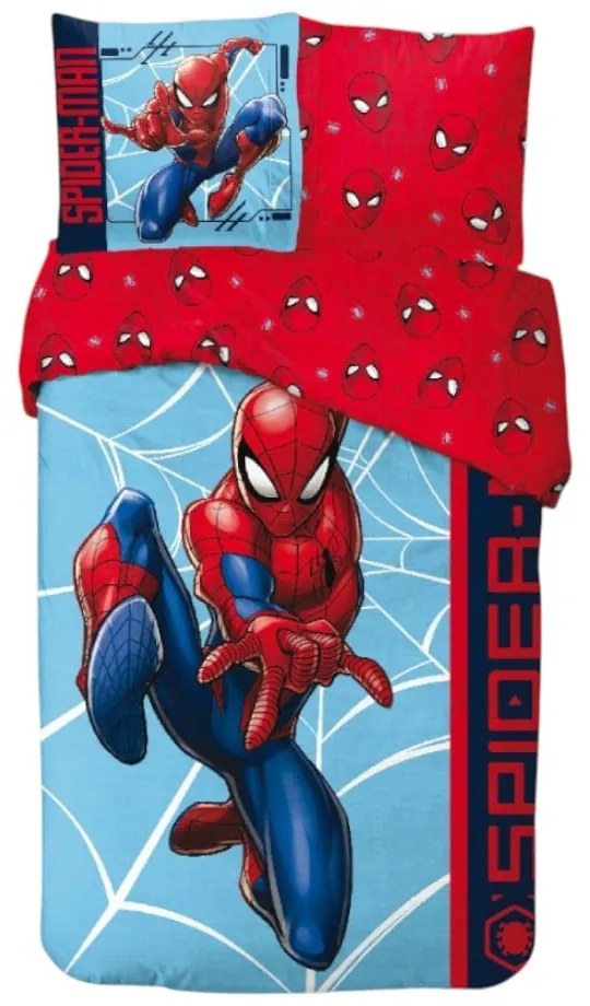 Pókember Action ágyneműhuzat 140×200cm, 65x65 cm