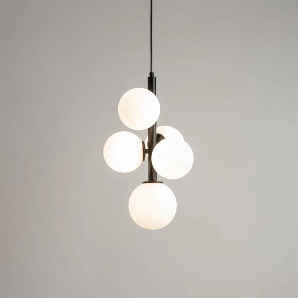 SIGMA LIGHTING 33488 PERLA Modern Függesztett Lámpa Fehér, Fekete G9 IP20