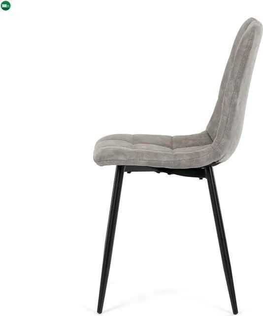 Szürke Vintage Szövet Étkezőszék. CT-281 GREY3