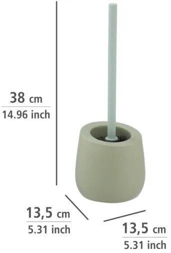 WENKO 24120100 - WC-kefe BADI 13,5x38 cm zöld
