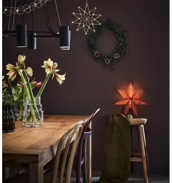 Markslöjd 705758 - Karácsonyi gyertyatartó BROSA XL 7xE10/3W/230V