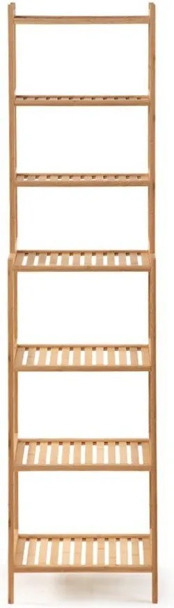 Natúr színű bambusz fürdőszobai polcos állvány 40x154 cm Skaren – Bonami Essentials