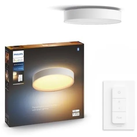 Philips Philips - LED Dimmelhető mennyezeti lámpa Hue ENRAVE L LED/33,5W/230V fehér + távirányító P4664