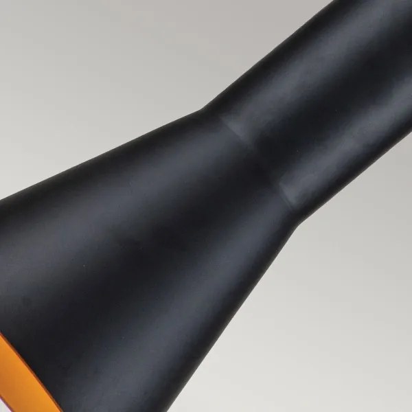 Elstead ETOILE-P-M-MB - Csillár zsinóron ETOILE 1xE27/60W/230V átm. 17,8 cm fekete