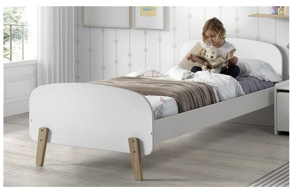 Kiddy fehér gyerekágy, 90 x 200 cm - Vipack