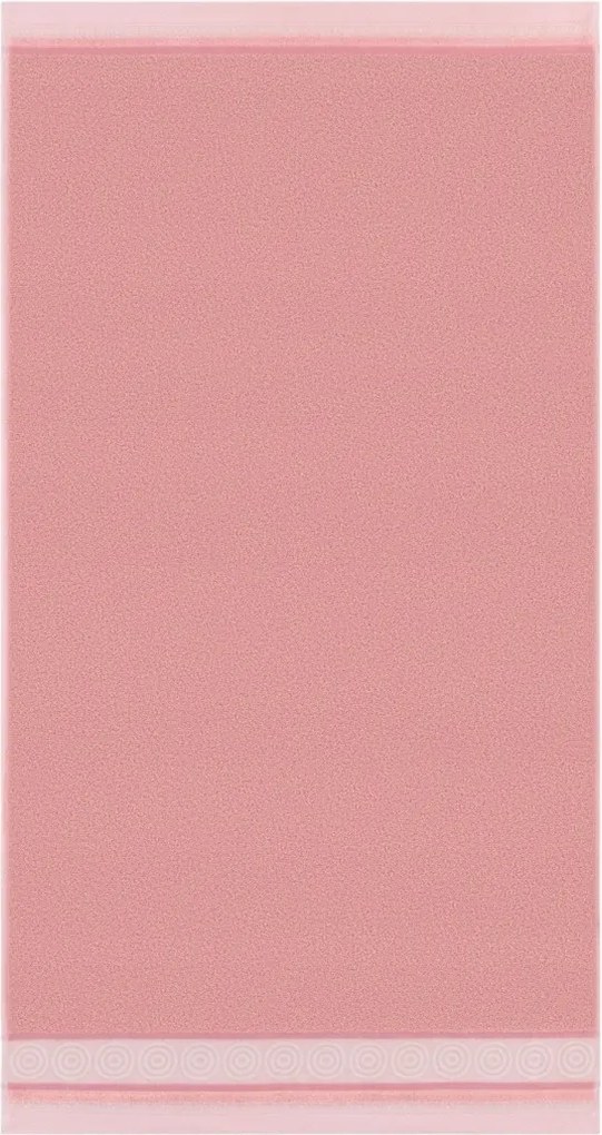 Rondo törölköző 2 50x90 Zwoltex lazacszínű