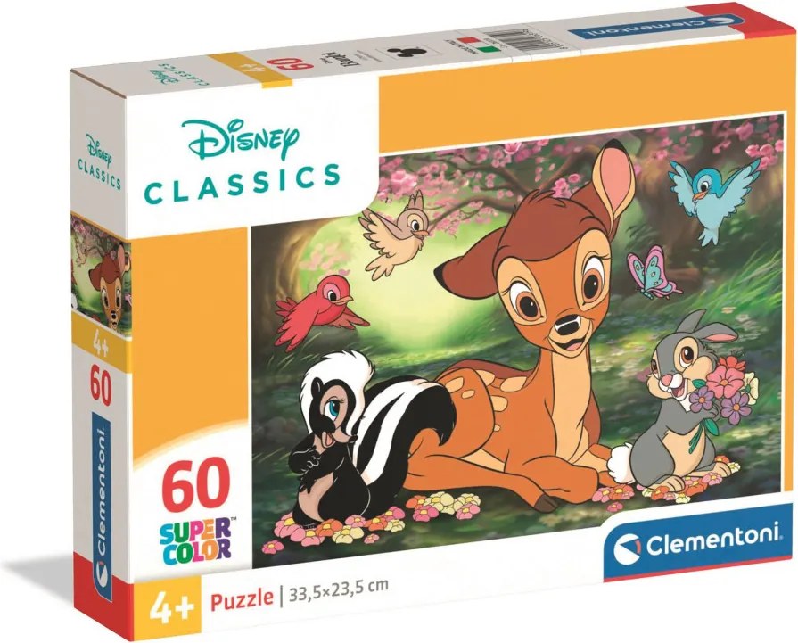 Disney Bambi Forest Friends 60 db-os puzzle Clementoni