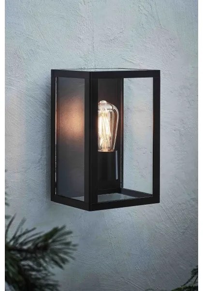 Markslöjd 107113 - Kültéri fali lámpa PELHAM 1xE27/60W/230V IP44 fekete