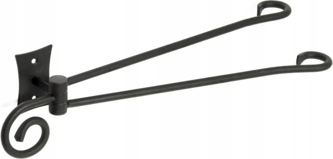 Metaform Rebecca dupla forgó akasztó, fekete