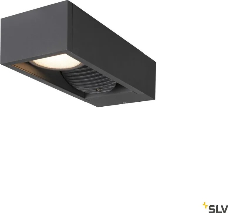 SLV 1004748 ESKINA Modern Kültéri Fali Lámpa Antracit LED IP65