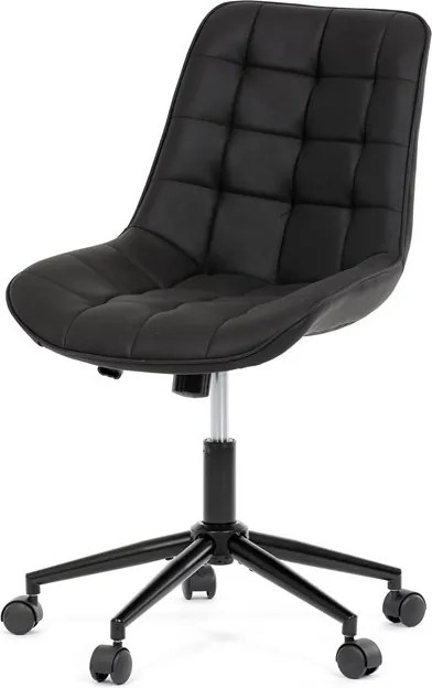 Forgószék állítható magassággal, fekete kárpittal. KA-V3120 BK3