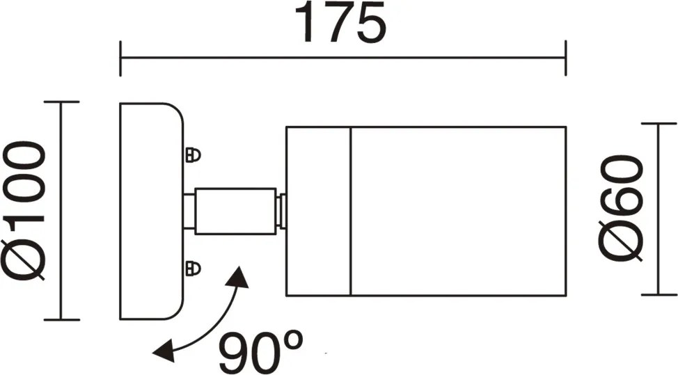 NOVOLUX 297B-G21X1A-30 STAN Modern Kültéri Fali Lámpa Ezüst GU10 IP44