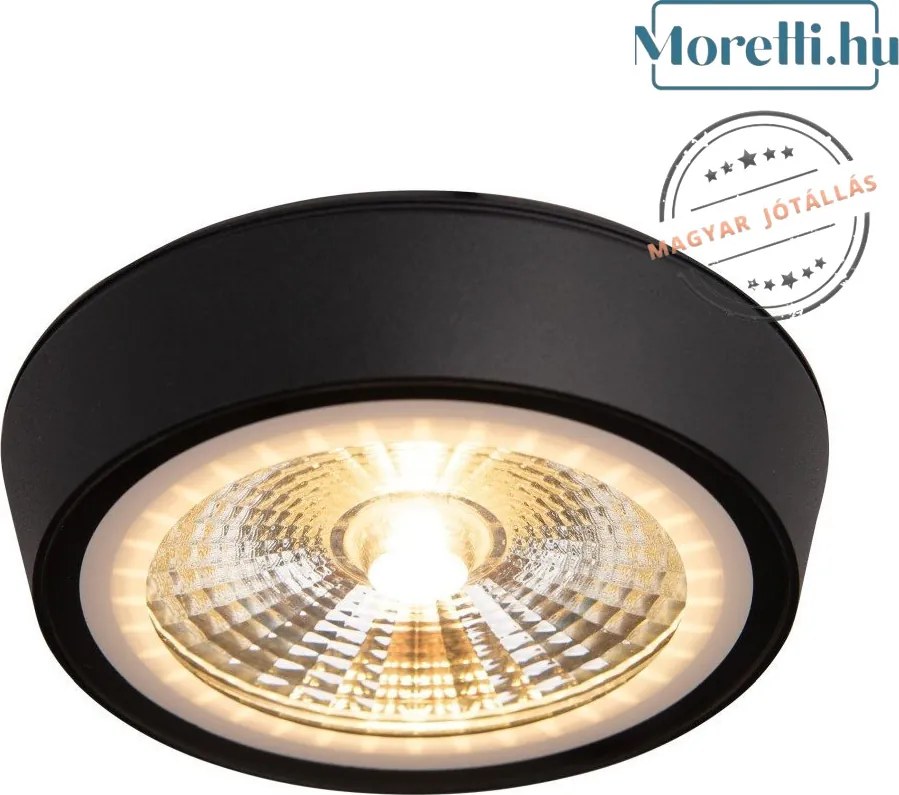 Fürdőszoba Mennyezeti Lámpa Fekete CHARON MAXLIGHT C0208