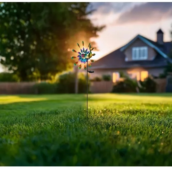 Globo 36017 - LED napelemes dekoráció LED/0,06W/3V IP44 páva