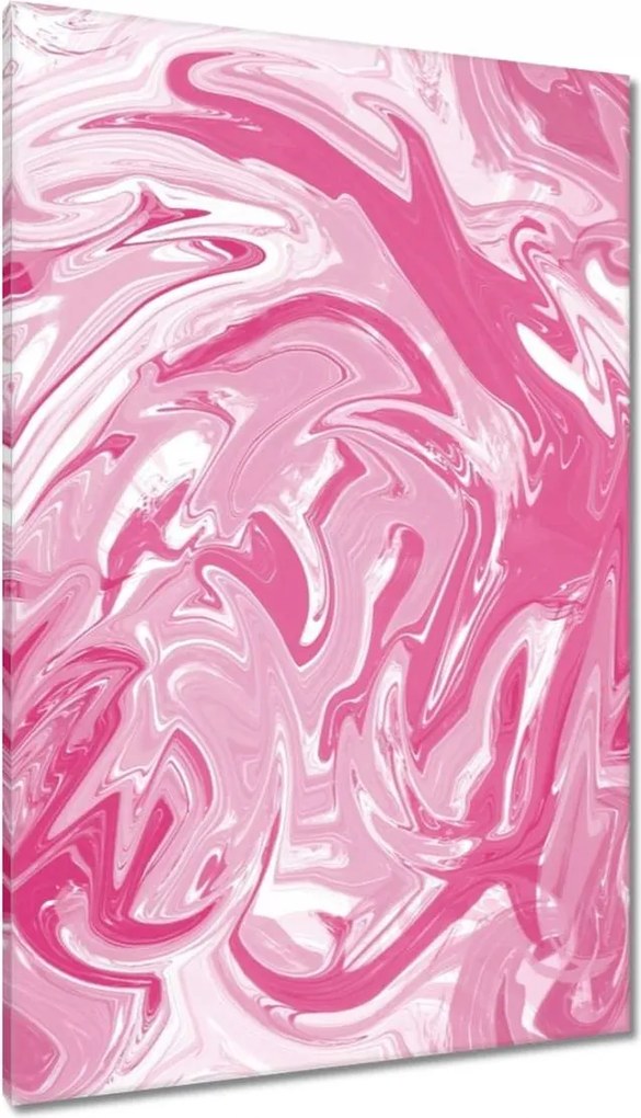 Vászonkép 80x120 Tükröződés a vízben Rózsa