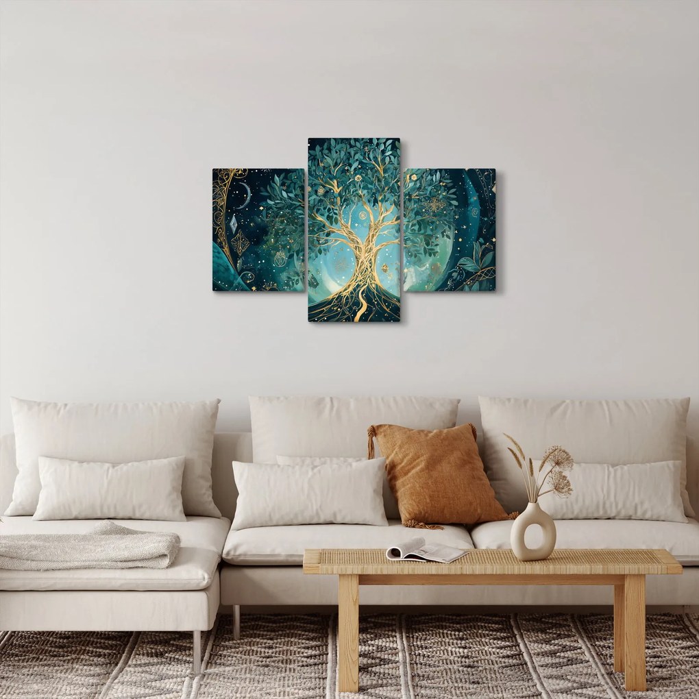Kép – Életfa az univerzumban (90x60 cm)
