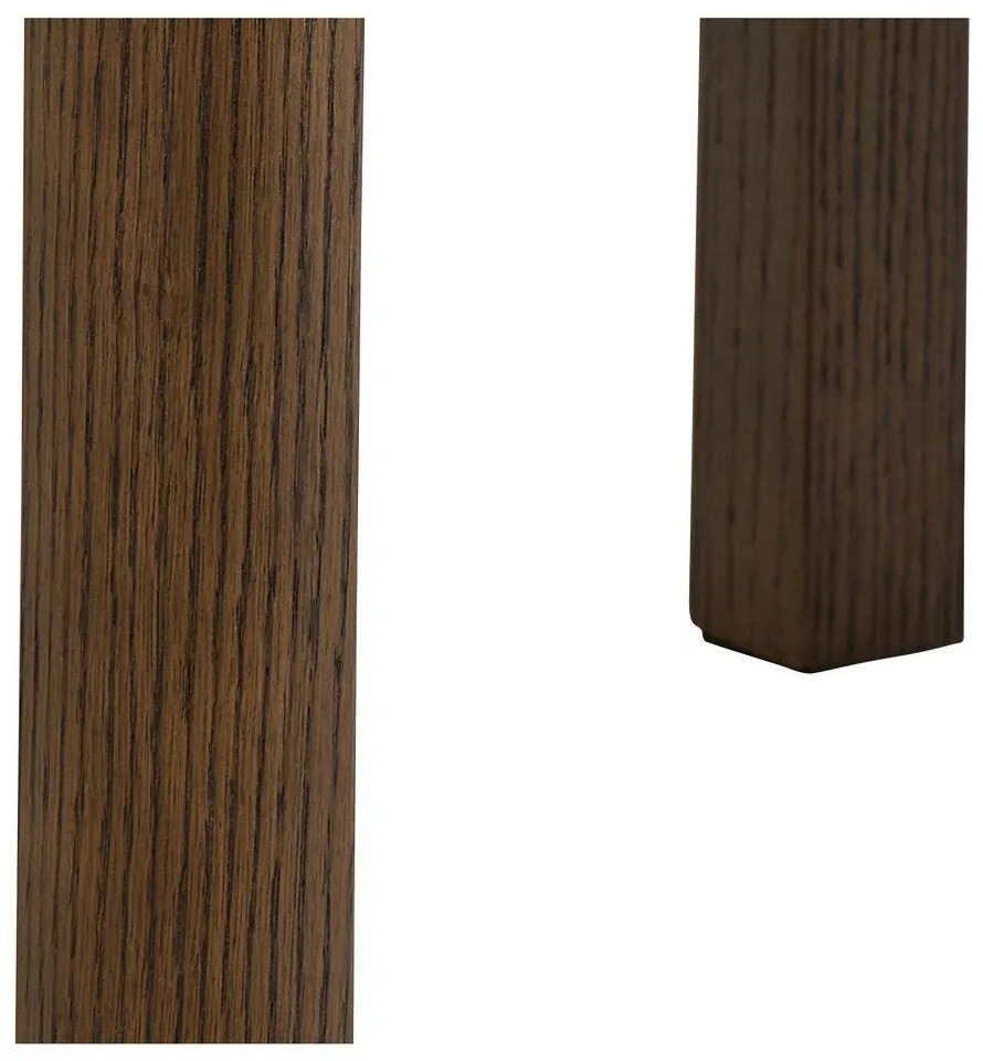 Bézs-sötétbarna kerek dohányzóasztal kerámia asztallappal ø 90 cm Southampton – Actona