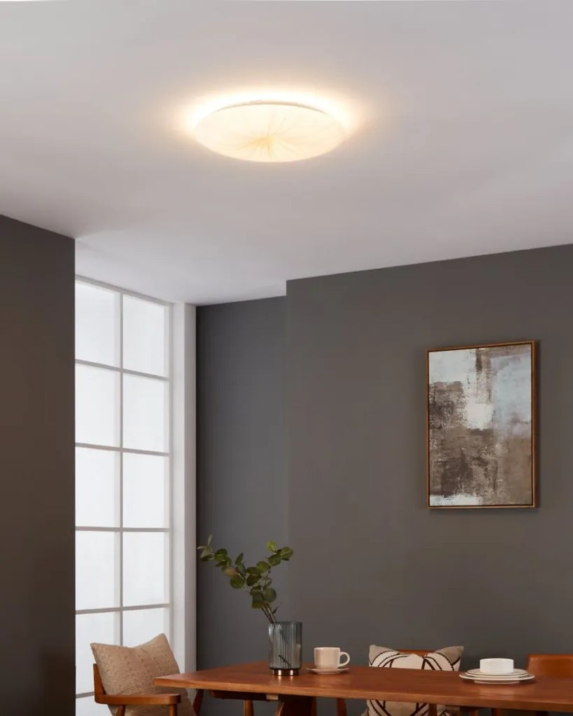 EGLO 900499 NIEVES Ufo Lámpa Fehér, Arany LED IP20