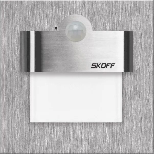 Skoff TANGO PIR 120º MM-TAN-K-W-1-ML-ML-01 Beépíthető lépcsőházi lámpa 1x2,4W/LED 6500K IP20