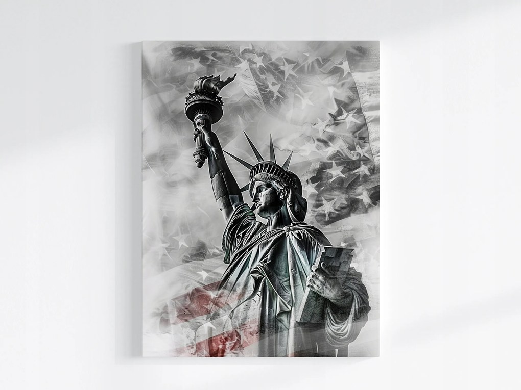 Poszter Szabadság Szobor Szimbólum Ikon Amerika Usa 60x80