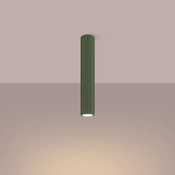 Sollux SL.1609 - Spotlámpa KARBON 1xGU10/10W/230V 40 cm zöld