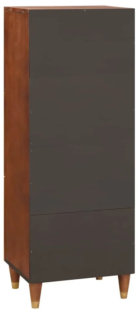 Magas szekrény Barna 40 x 33.5 x 110 cm Kanna és tömör mango fa