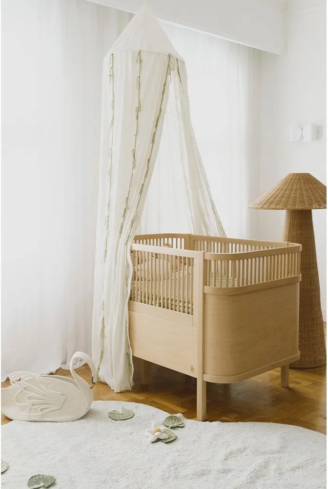 Világosszürke pamut gyerek játszószőnyeg 130x170 cm Swan Lake – Lorena Canals