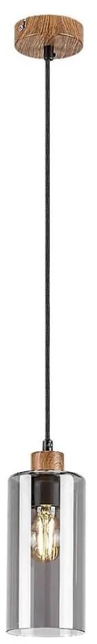 Rabalux 72141 - TANNO függeszték 1xE27/25W/230V tölgy