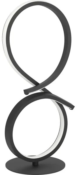 Eglo 901269 - LED Asztali lámpa SERPINS LED/11,4W/230V 3000K fekete