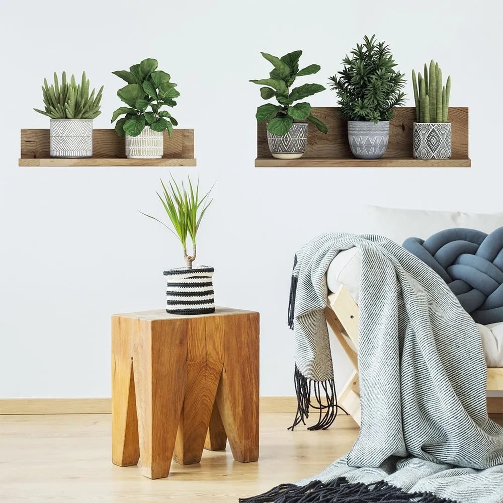 Falmatrica 60x35 cm 3D effect Green Plants – Ambiance