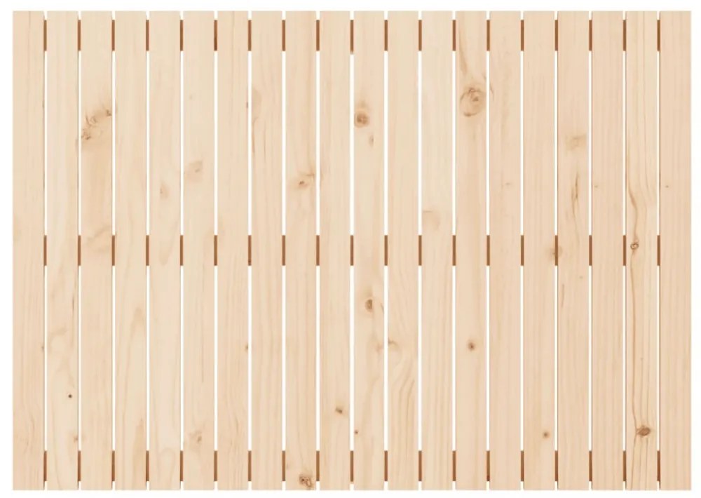 tömör fenyőfa fali fejtámla 127,5 x 3 x 90 cm