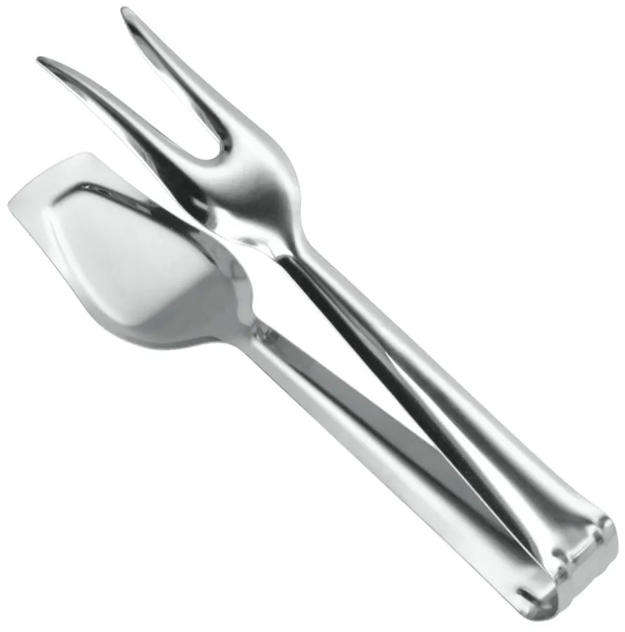 Tongs rozsdamentes acél tálaló csipesz, hossz 20 cm - Metaltex