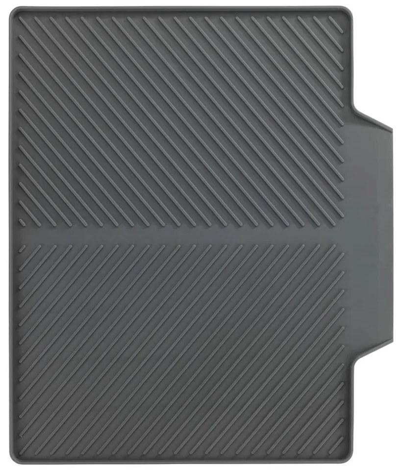 Neli sötétszürke edényszárító alátét, 34 x 40 cm - Wenko