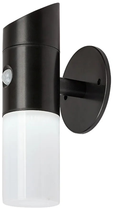 Rábalux Lutto 77030 mozgásérzékelős kültéri szolár falilámpa, 1W LED, 6500K, 65 lm,IP44