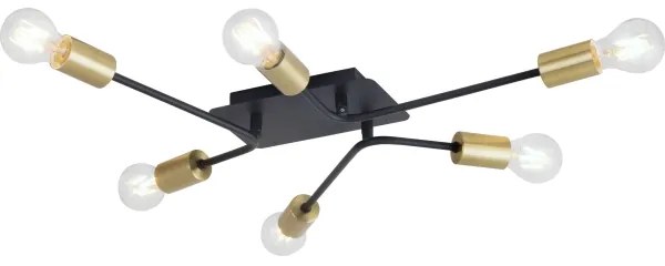 Rabalux 2103 - Csillár LANNY 6xE27/15W/230V