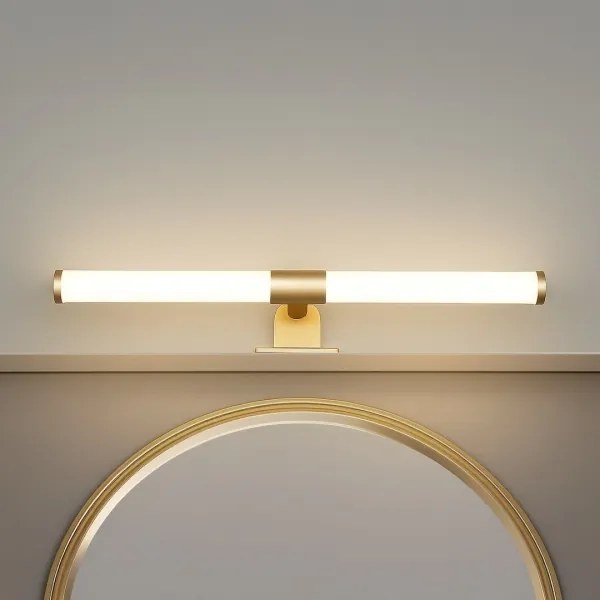 LED fürdőszobai tükörvilágítás 2 az 1-ben APA LED/6W/230V 40 cm IP44 arany