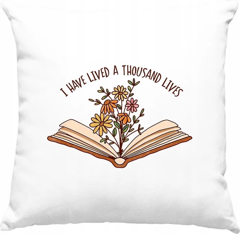 Párna Könyv Művészet Szerelmeseknek 5 Fehér