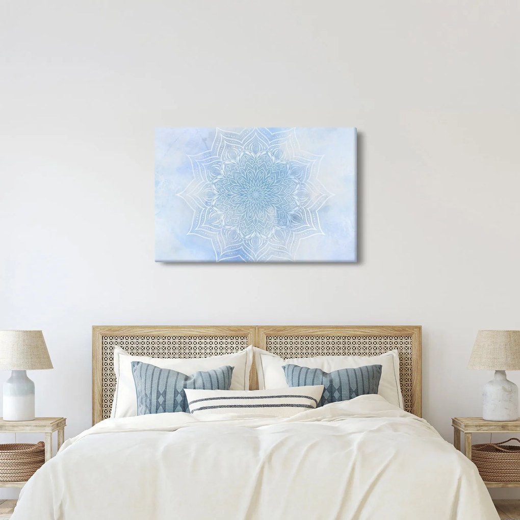 Kép - Téli mandala (90x60 cm)