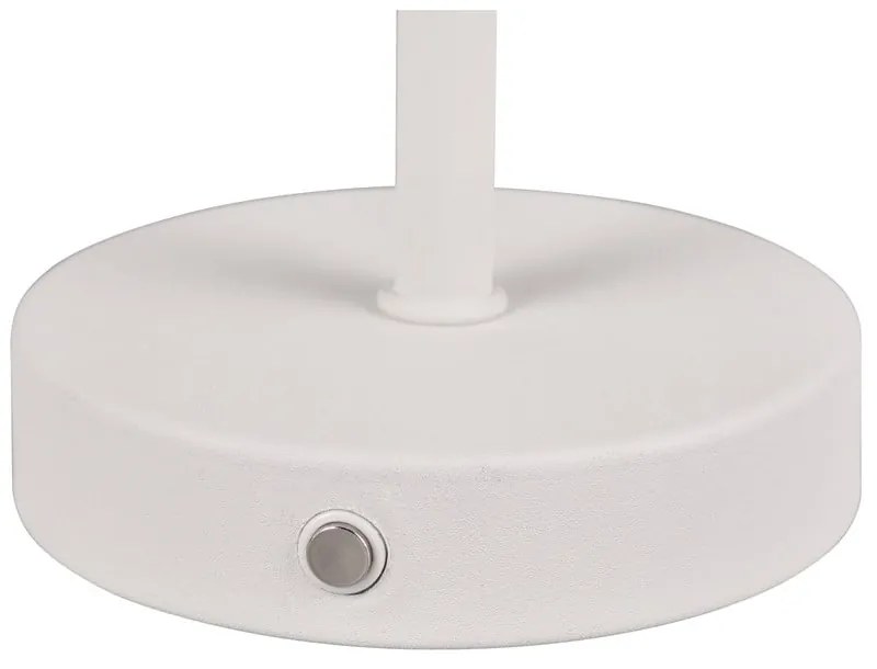 Fehér LED szabályozható asztali lámpa (magasság 30 cm) Jeff – Reality